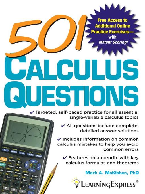 Cover image for 501 Calculus Questions